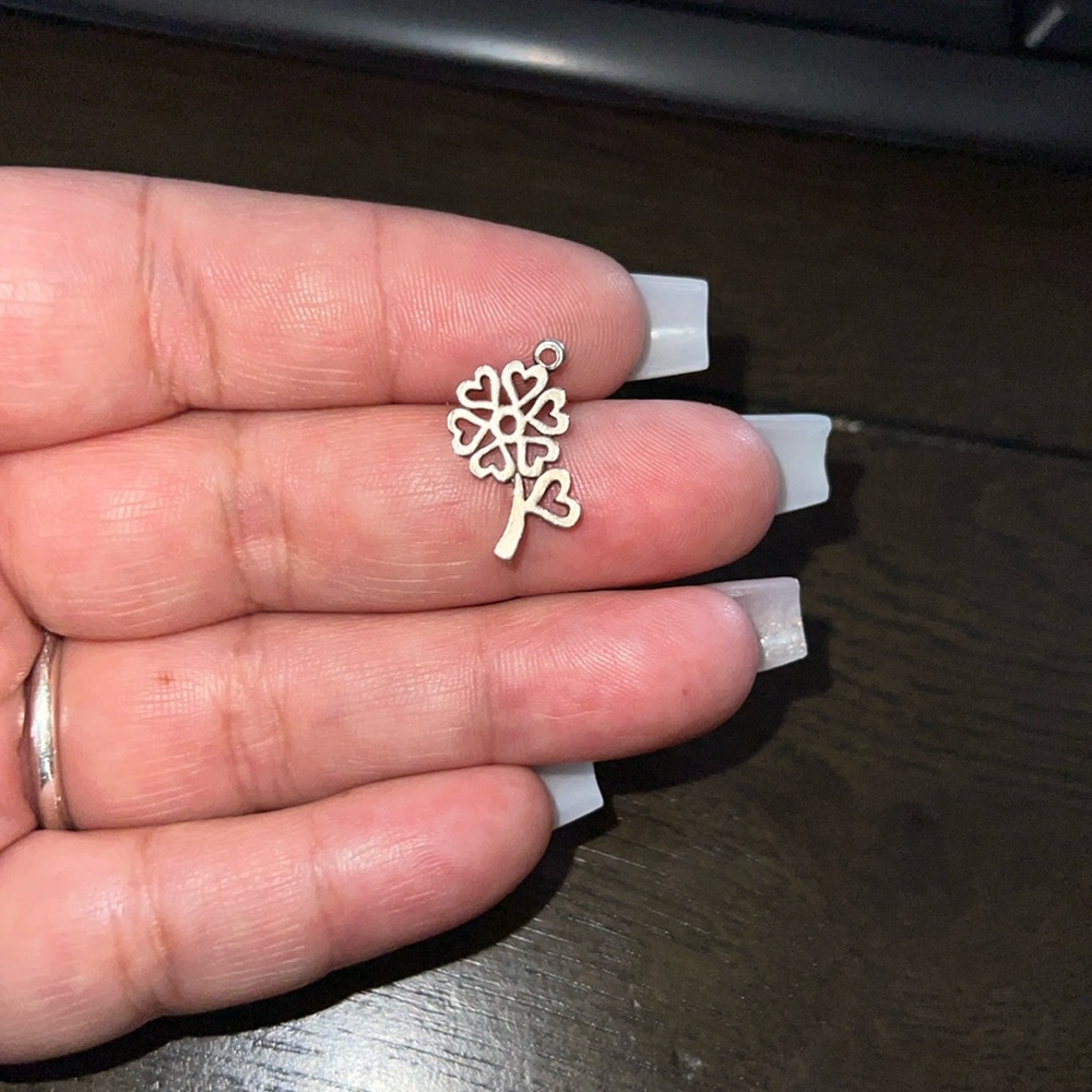 RETIRED James Avery Seven Hearts Flower Charm